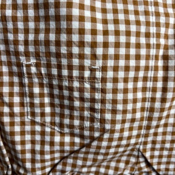 Janie and Jack onesie bubble brown & white checkered 18-24 months NWT - Picture 4 of 7